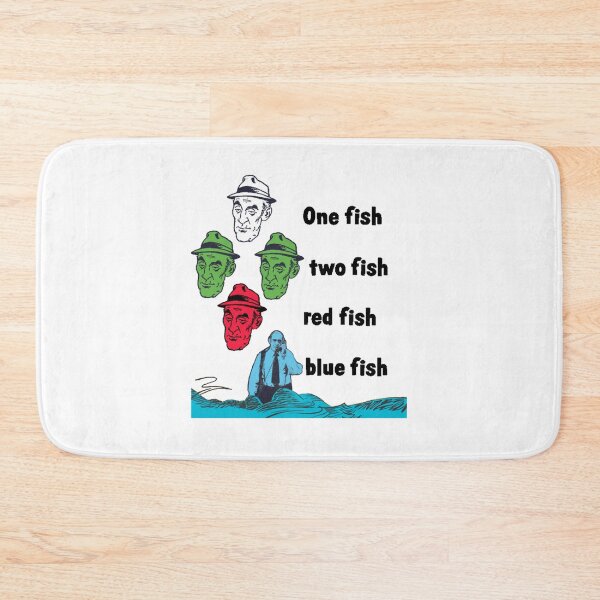 Item preview, Barney Miller One Fish Two Fish Red Fish Blue Fish designed and sold by FeXep0ve.