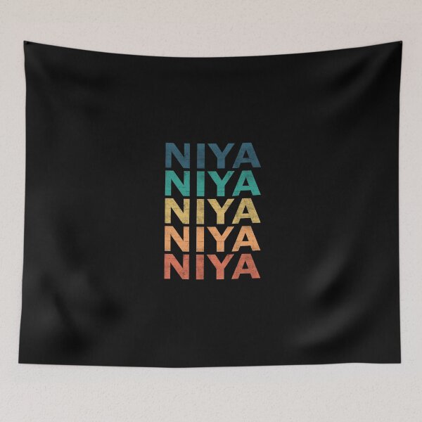 Item preview, Niya Name T Shirt - Niya Vintage Retro Name Gift Item Tee designed and sold by sallyanney.