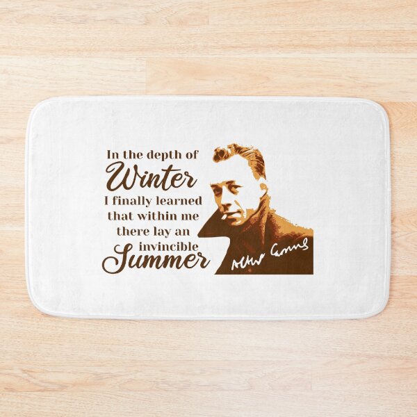 Item preview, Philosopher Albert Camus quotes pop art 5 designed and sold by challengecafe.
