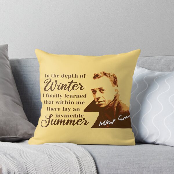 Item preview, Philosopher Albert Camus quotes pop art 5 designed and sold by challengecafe.