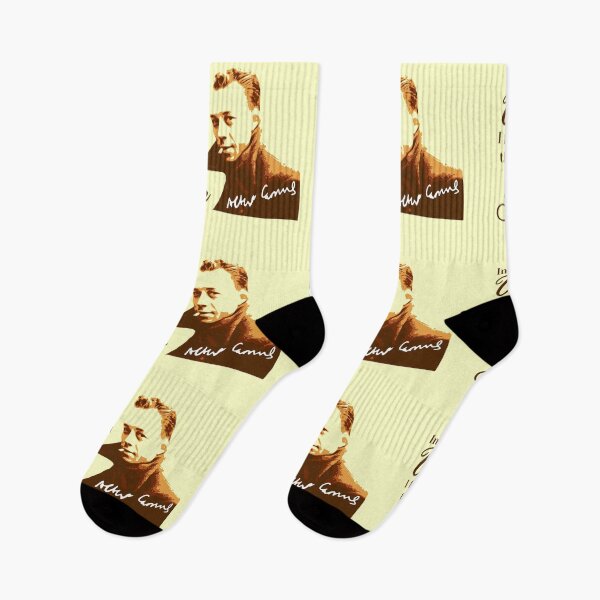 Item preview, Philosopher Albert Camus quotes pop art 5 designed and sold by challengecafe.