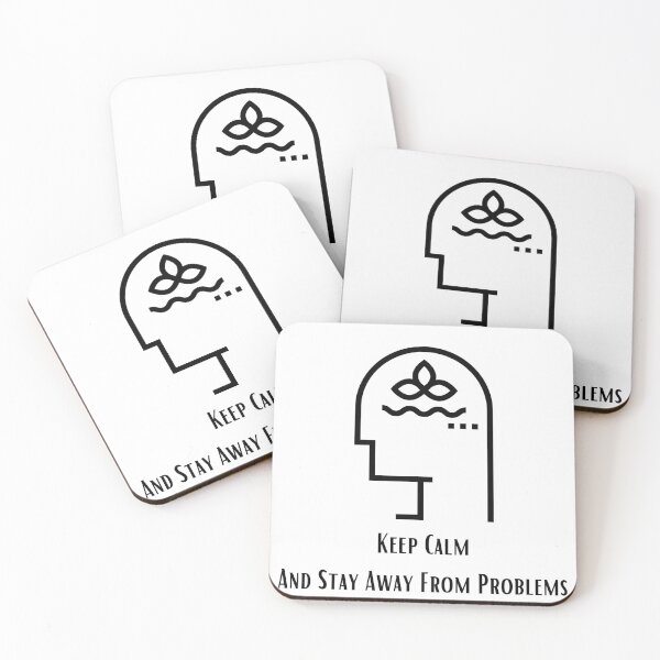 Item preview, Keep Calm And Stay Away From Problems designed and sold by Kerolos Mounir.