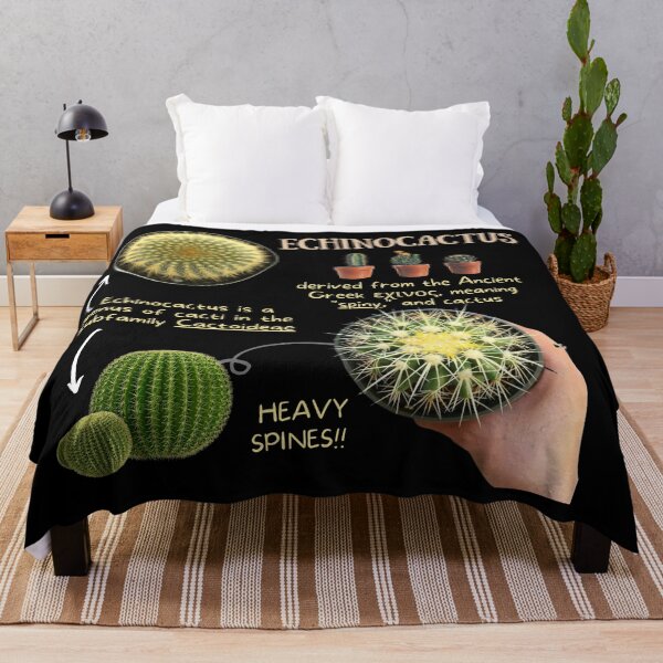 Item preview, Echinocactus Succulent Fun Fact designed and sold by KyleNesas.