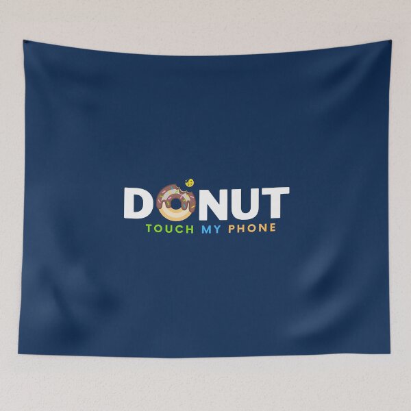 Item preview, Donut Touch My Phone designed and sold by loekend.