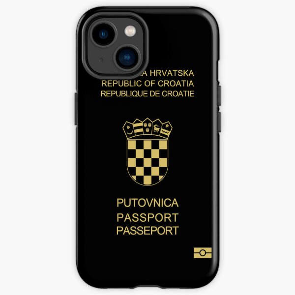 Croatia passport 2nd generation iPhone Tough Case