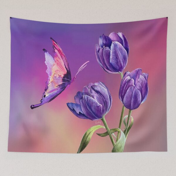 Item preview, Purple Tulips designed and sold by Barbny.