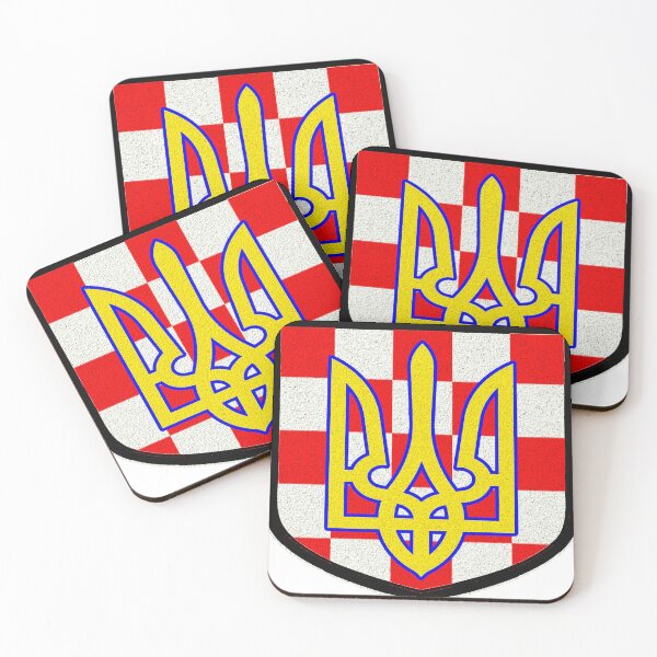 Item preview, Croatia Ukraine Solidarity Slava Ukraini! designed and sold by Velered Designs ⚜️.