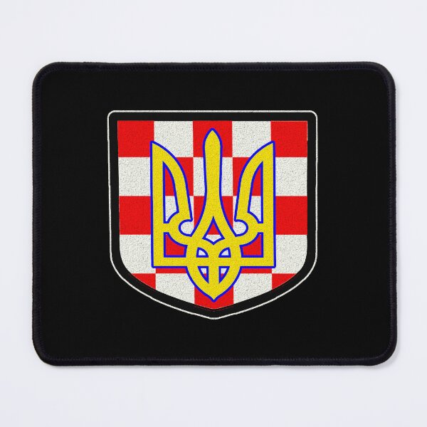 Item preview, Croatia Ukraine Solidarity Slava Ukraini! designed and sold by Velered Designs ⚜️.