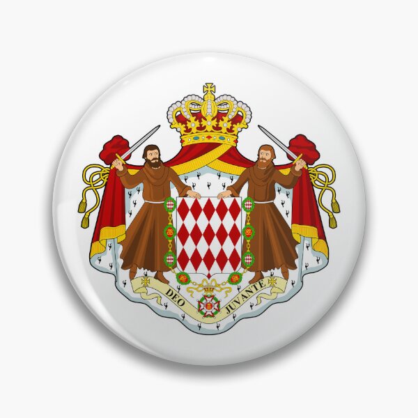 Item preview, COAT OF ARMS OF MONACO designed and sold by Aspretto.