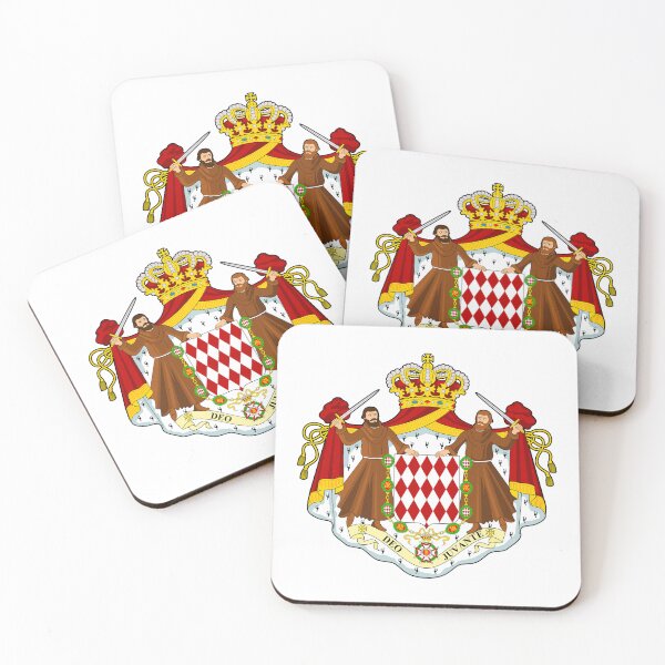 Item preview, COAT OF ARMS OF MONACO designed and sold by Aspretto.