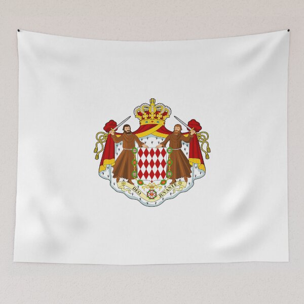 Item preview, COAT OF ARMS OF MONACO designed and sold by Aspretto.