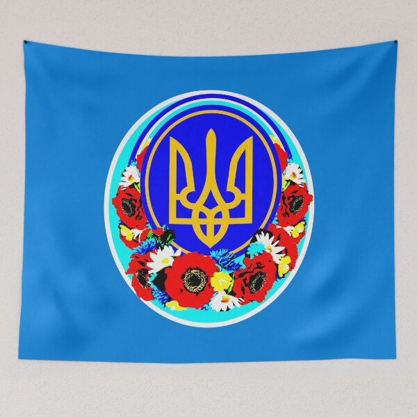 Item preview, Ukraine Tryzub designed and sold by sandpiperstudio.