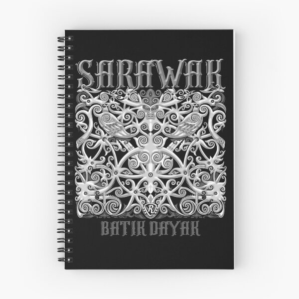 Item preview, Sarawak Batik Dayak Grey designed and sold by HexOne.