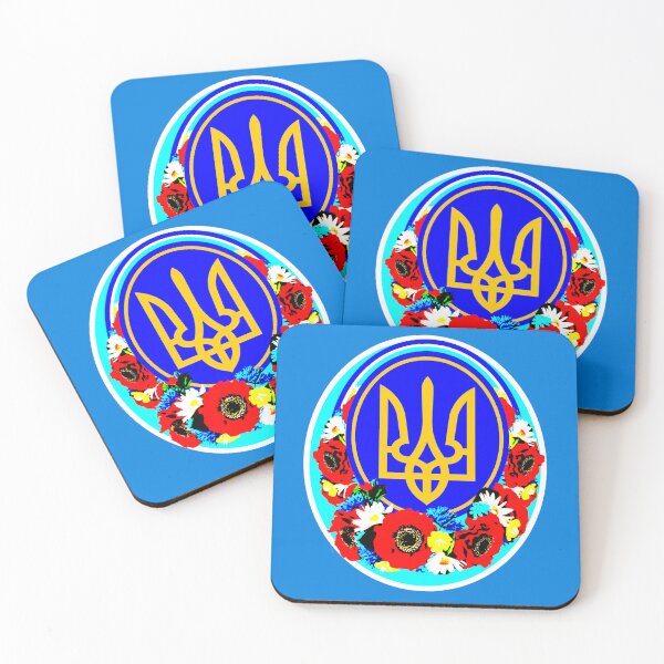 Item preview, Ukraine Tryzub designed and sold by sandpiperstudio.