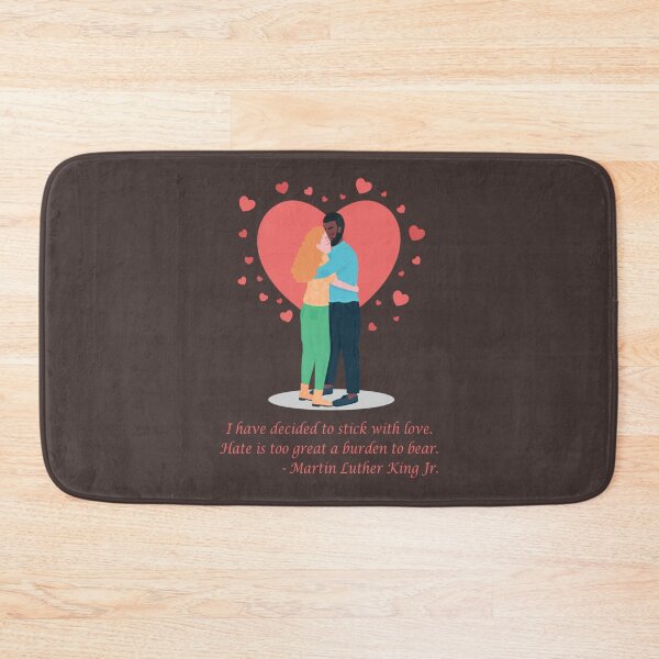 Artikelvorschau, Gemischtrassiges Paar - Couple Hearth - Martin Luther King jr entworfen und verkauft von AAndEdesign.
