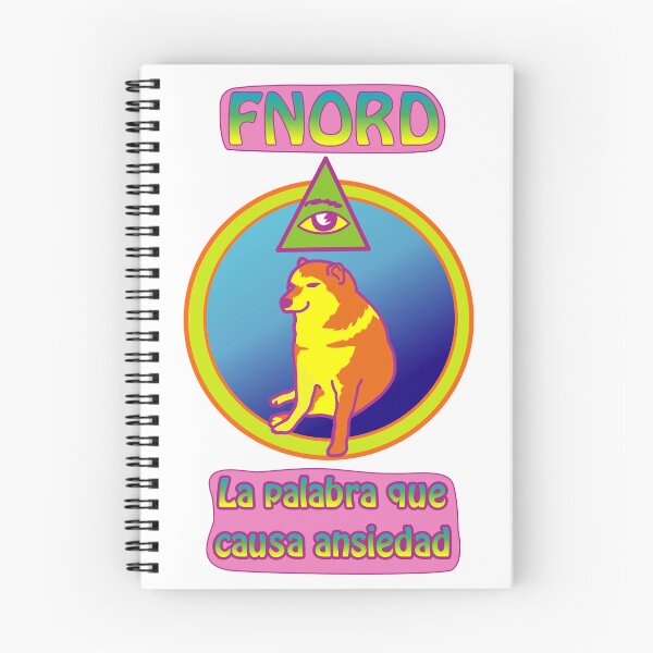 Item preview, FNORD the word that gives anxiety designed and sold by MaritoDGtienda.