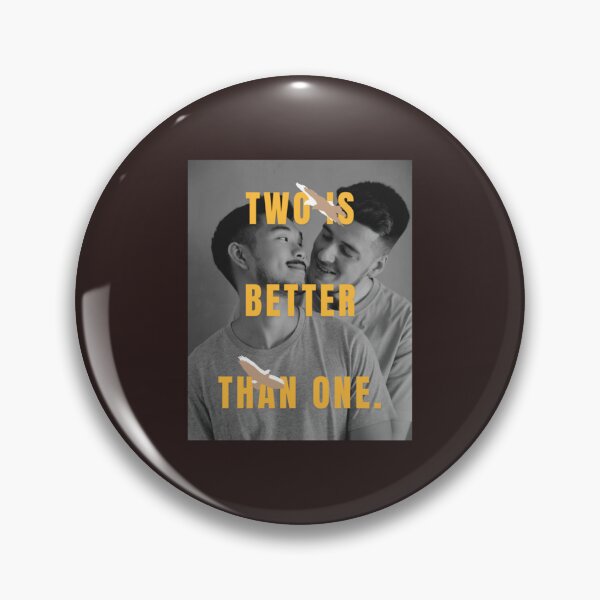 Item preview, Two Is Better Than One   designed and sold by AAndEdesign.