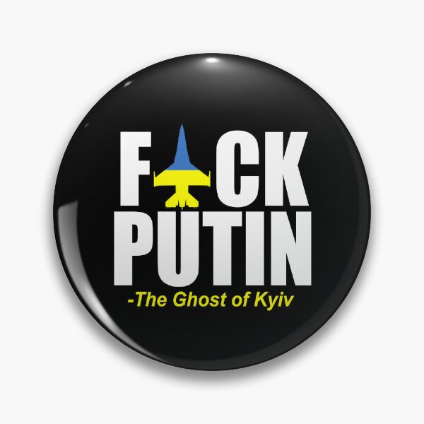 Item preview, Fuck Putin Shirt The Ghost of Kyiv designed and sold by dgavisuals.
