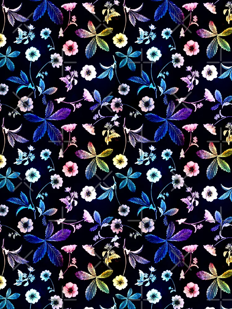 Thumbnail 5 of 5, iPhone Case, Dark Floral Spring Pattern designed and sold by Youpattern.
