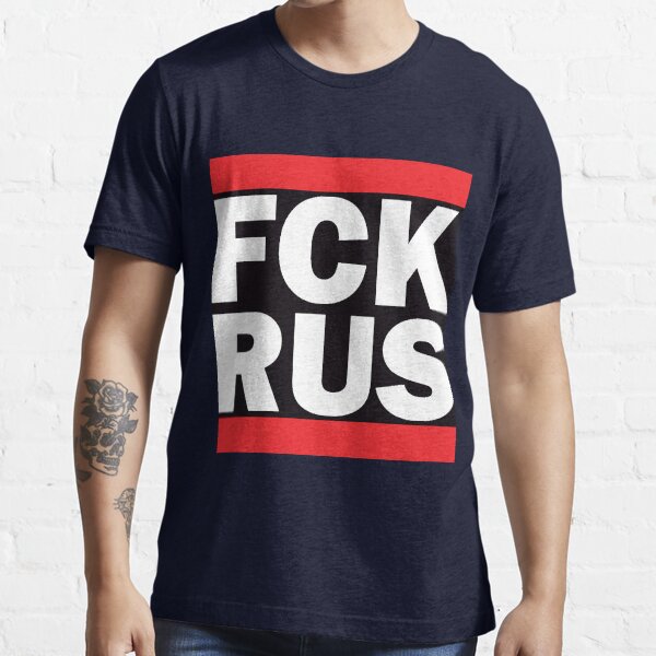Vista previa del artículo con la obra «fck rus rusia rusia joder anti», diseñado y vendido por pattonchdekine.