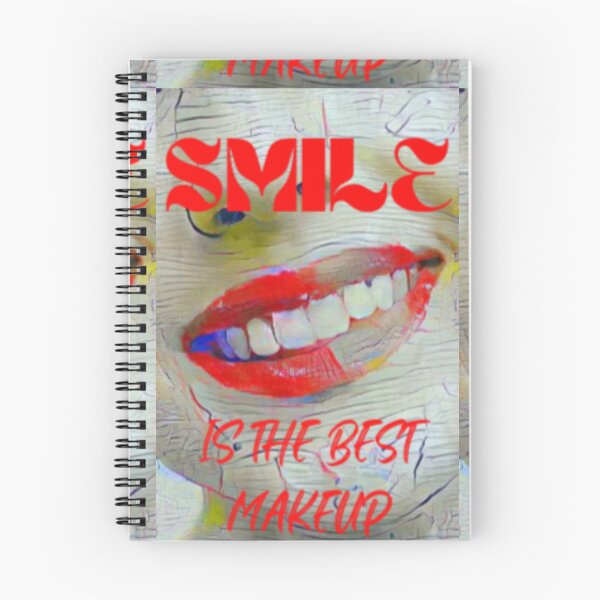 Item preview, Smile is the best make up with red wording shown teeth designed and sold by Bekindtome.