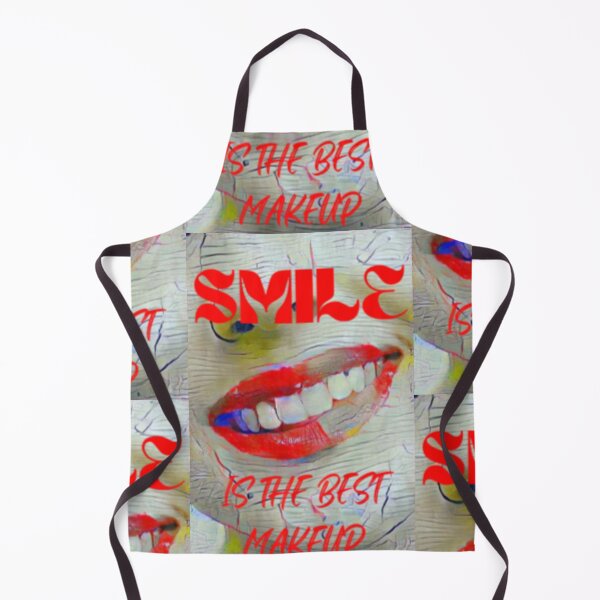 Item preview, Smile is the best make up with red wording shown teeth designed and sold by Bekindtome.