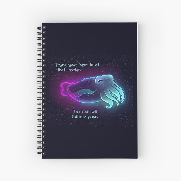Aperçu de l'œuvre "Essayer votre meilleur est tout ce qui compte" Galaxy Seiche créée et vendue par thelatestkate.