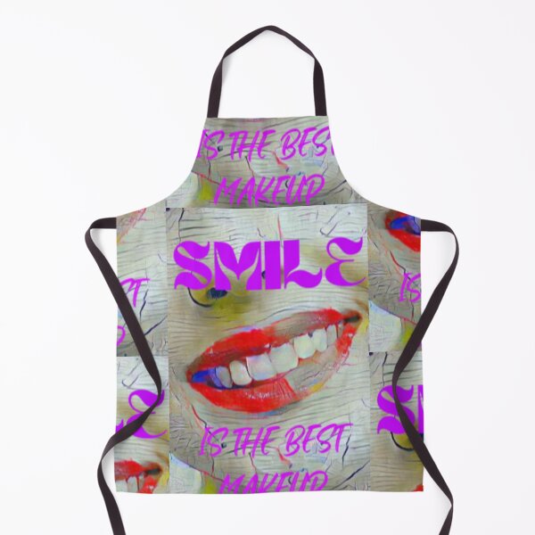 Item preview, Smile is the best make up with purple wording shown teeth designed and sold by Bekindtome.