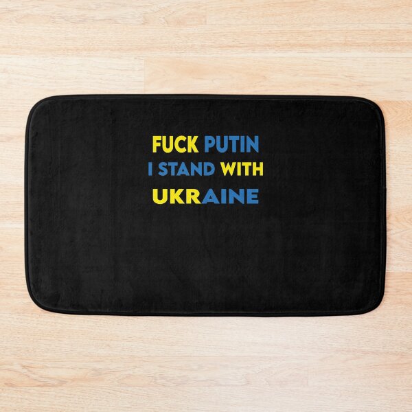 Aperçu de l'œuvre FUCK POUTINE JE SUIS AVEC L'UKRAINE créée et vendue par annaliesebu.
