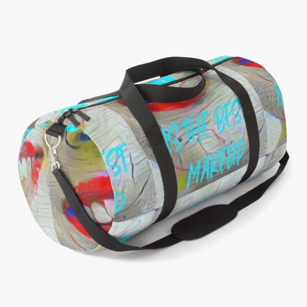 Item preview, Smile is the best make up with cyan wording shown teeth designed and sold by Bekindtome.