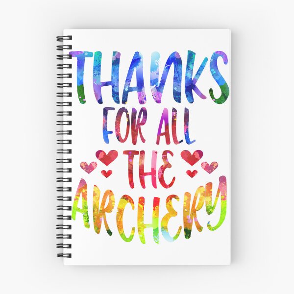 Item preview, Thanks For All The Archery watercolor designed and sold by Byrd-Maureen.
