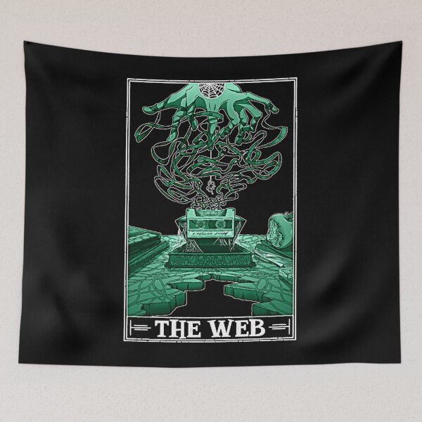 Item preview, The Web Tarotesque (Dark) T-Shirt designed and sold by Abnertmyan.