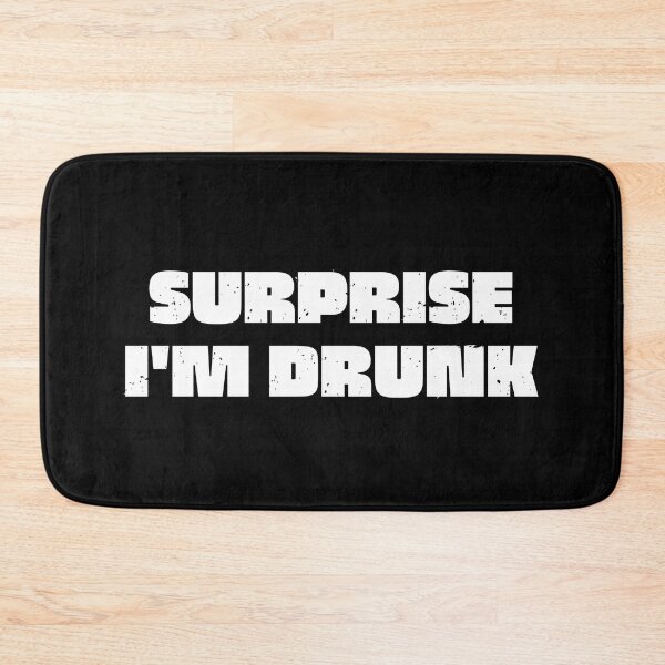 Item preview,  Vintage Surprise I'm Drunk Typography  designed and sold by X-Trends.