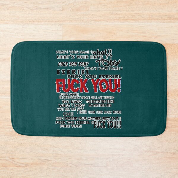 Item preview, Don_t Talk to Strangers meme ,whats your nameFuck you Tony fuck you EZEKIEL designed and sold by theculturetees.