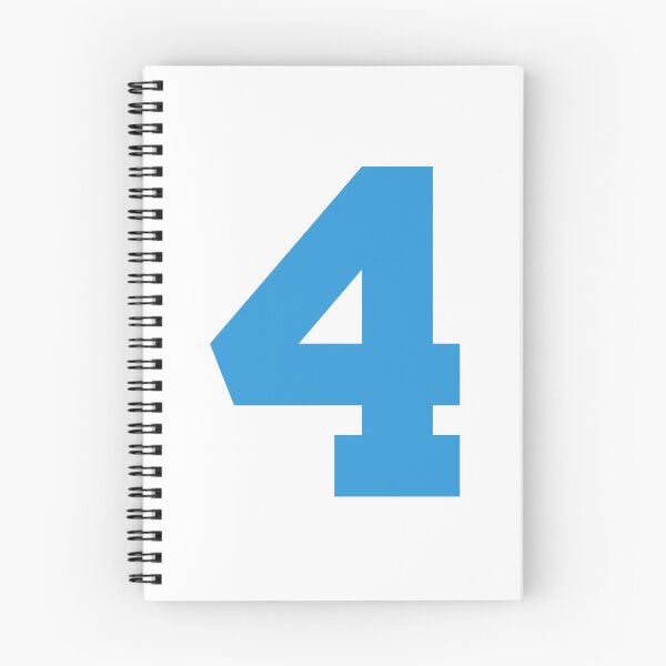 Item preview, Number 4, Blue four, Sports number 4 designed and sold by TheCultStuff.