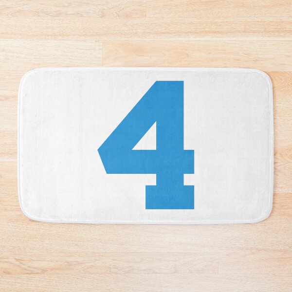 Item preview, Number 4, Blue four, Sports number 4 designed and sold by TheCultStuff.