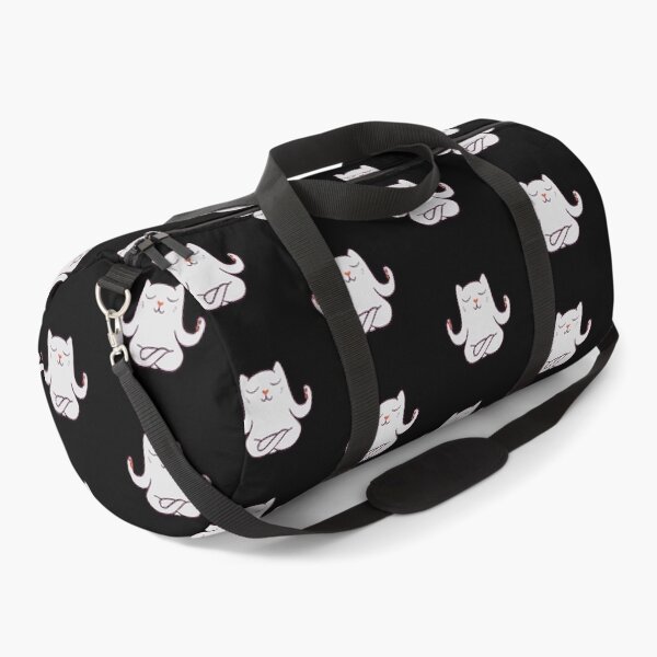 Item preview, Don't Stress Meow't Yoga Cat designed and sold by catartlady.