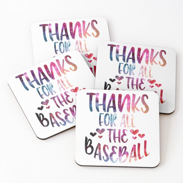 Item preview, Thanks For All The Baseball galaxy designed and sold by Byrd-Maureen.