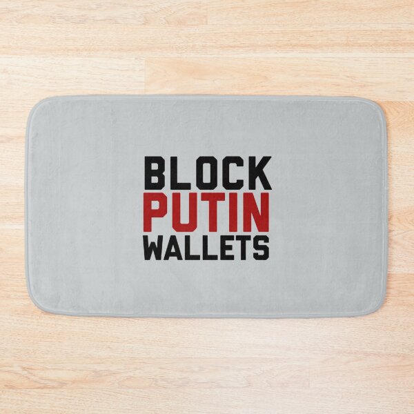 Item preview, Block Putin wallets designed and sold by PhoebeWong.