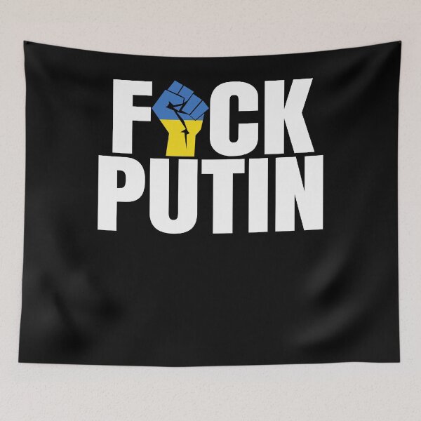 Item preview, Fuck Putin Ucrania Bandera Ucrania Fuerte designed and sold by annaliesebu.