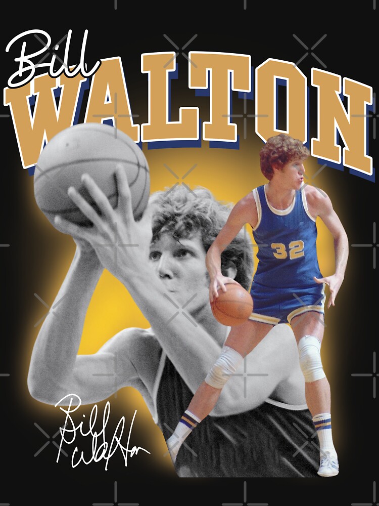 Bill Walton Basketball Legend Signature Vintage Retro 80s 90s Bootleg Rap  Style Essential T-Shirt for Sale by Lea Schiller (216)