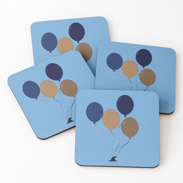 Artikelvorschau, Kopie von Magic House Pride Blue and Bronze Balloons entworfen und verkauft von okay-scribbles.