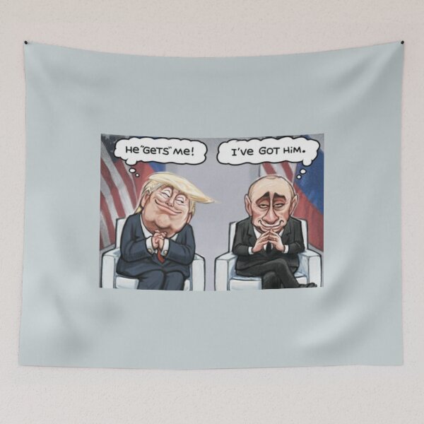 Item preview, Funny Trump and Putin He gets me designed and sold by PhoebeWong.