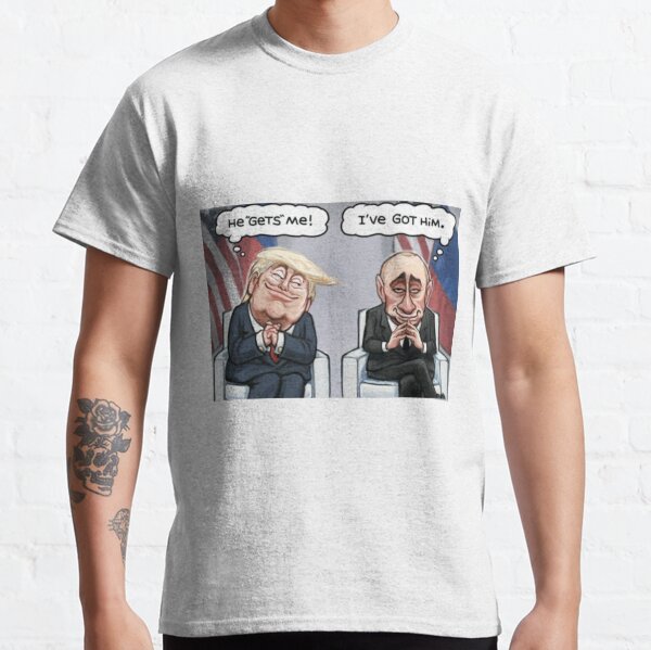 Item preview, Funny Trump and Putin He gets me designed and sold by PhoebeWong.