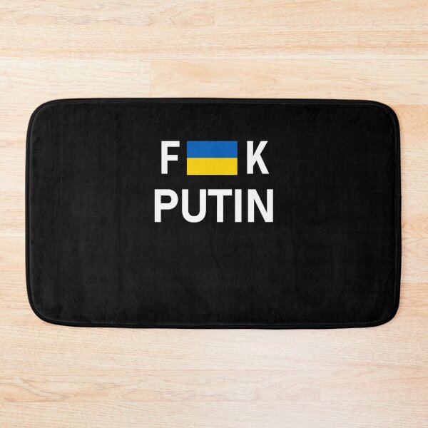 Item preview, Que se joda Vladimir Putin con la bandera de Ucrania designed and sold by annaliesebu.
