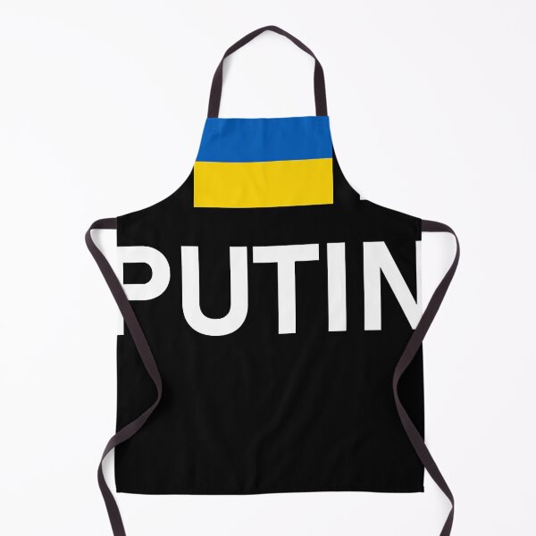 Aperçu de l'œuvre J'emmerde Vladimir Poutine avec le drapeau ukrainien créée et vendue par annaliesebu.