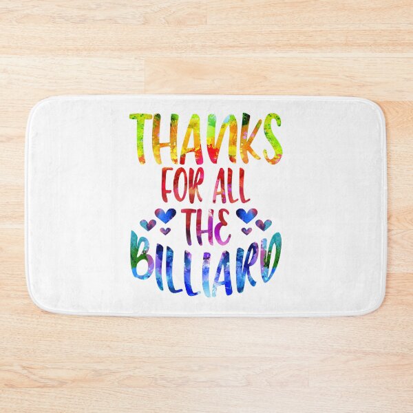 Item preview, Thanks For All The Billiard watercolor designed and sold by Byrd-Maureen.