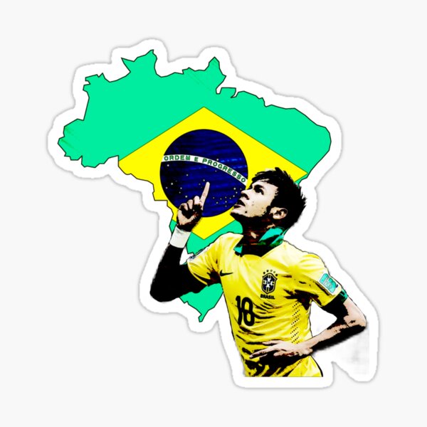 Brazilian National Soccer Team I Football Brazil' Sticker