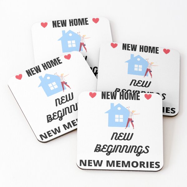 Item preview, New Home New Beginnings New Memories, House Welcoming Gift designed and sold by LGMmugsdesign.