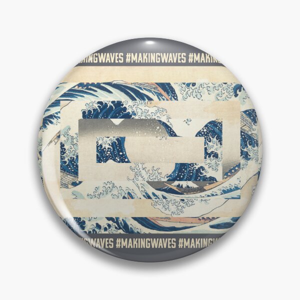 Item preview, #MakingWaves - Great Wave Graphic designed and sold by LittleChelsea.